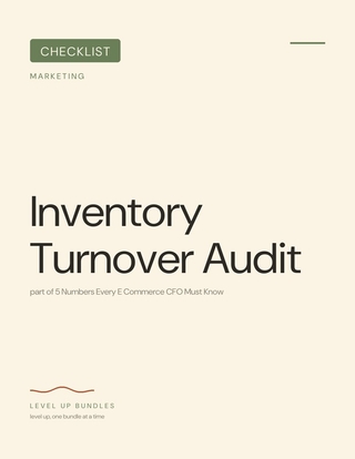 Inventory Turnover Audit