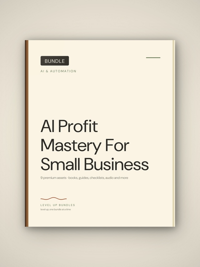 AI Profit Mastery For Small Business