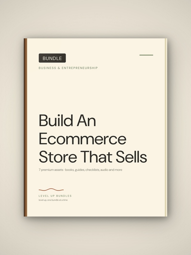 Build An Ecommerce Store That Sells