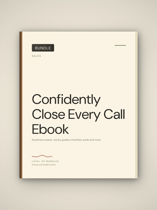 Confidently Close Every Call Ebook