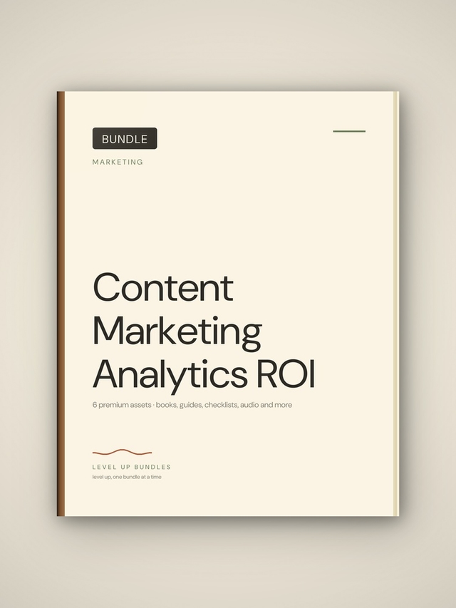 Content Marketing Analytics ROI