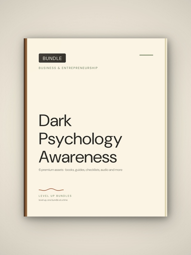 Dark Psychology Awareness