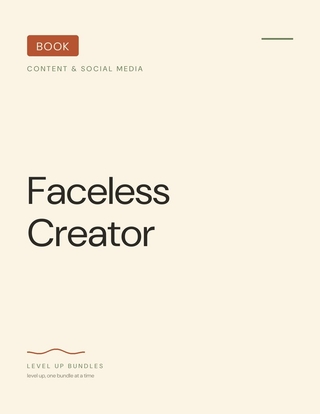 Faceless Creator - Ebook