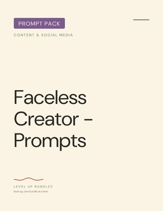 Faceless Creator - Prompts