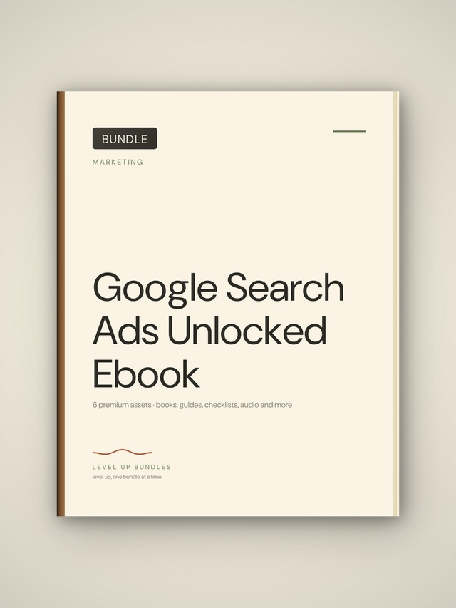 Google Search Ads Unlocked Ebook