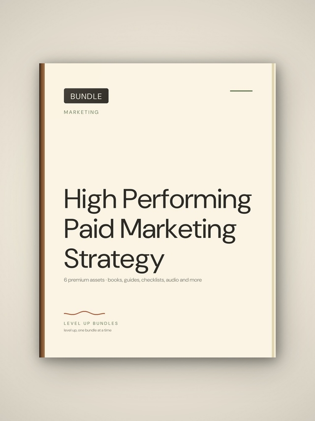 High Performing Paid Marketing Strategy