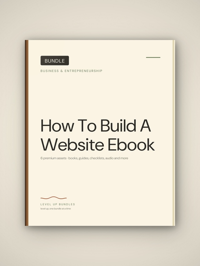 How To Build A Website Ebook