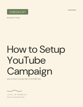 How to Setup YouTube Campaign