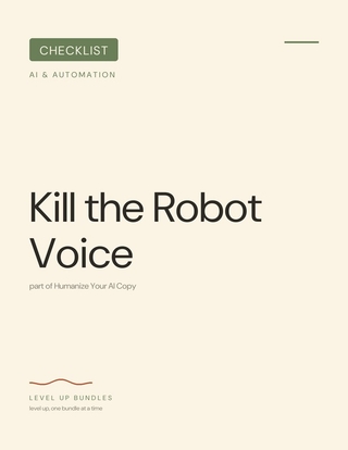 Kill the Robot Voice