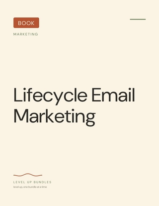 Lifecycle Email Marketing - Ebook