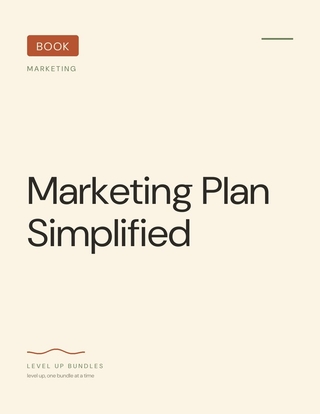 Marketing Plan Simplified - Ebook