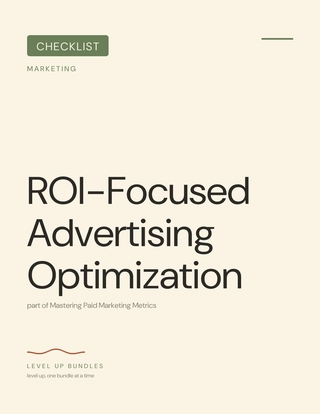 ROI-Focused Advertising Optimization