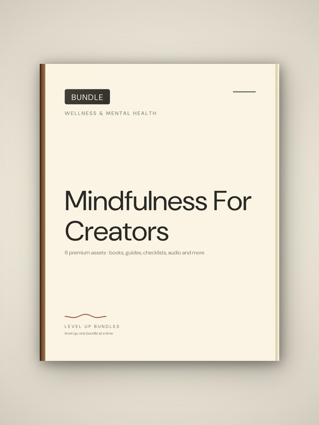 Mindfulness For Creators