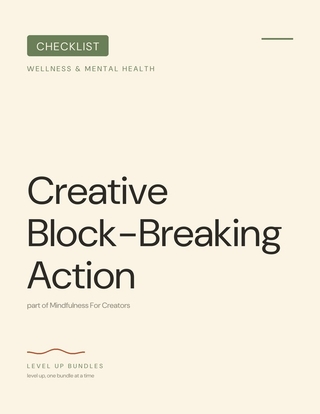 Creative Block-Breaking Action