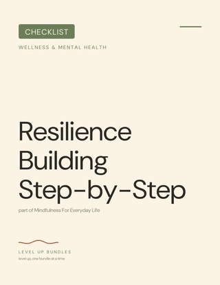 Resilience Building Step-by-Step