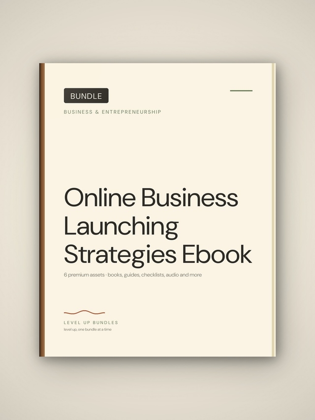 Online Business Launching Strategies Ebook