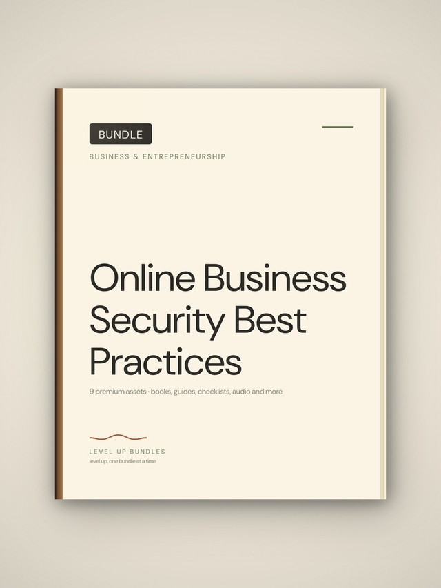 Online Business Security Best Practices