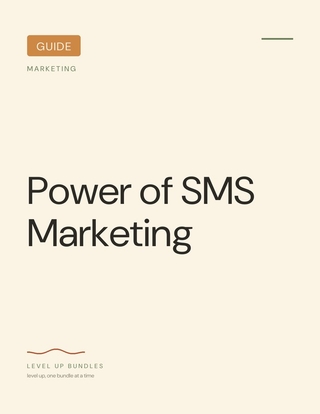 Power of SMS Marketing - Guide