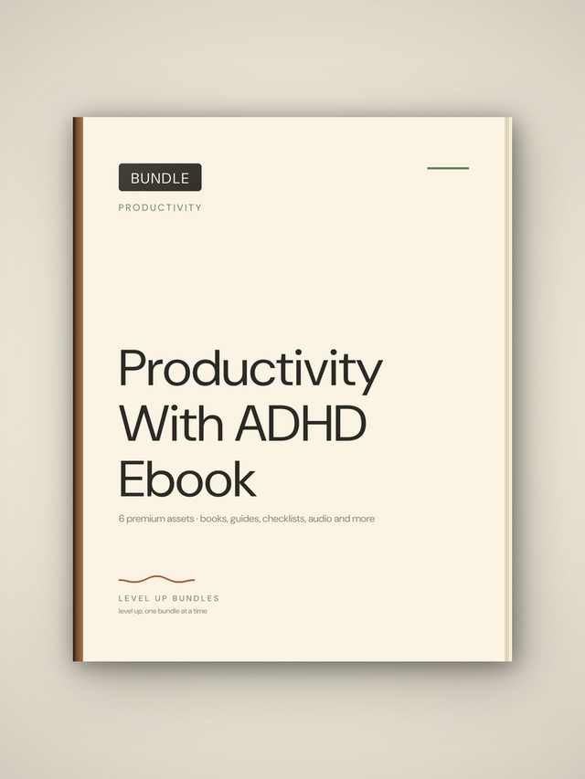 Productivity With ADHD Ebook
