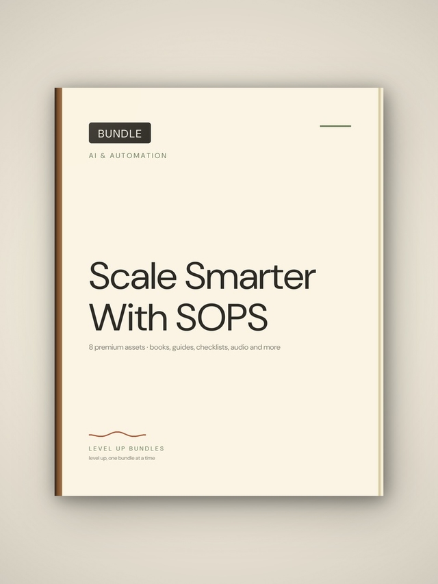 Scale Smarter With SOPs