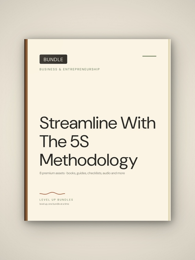 Streamline With The 5S Methodology