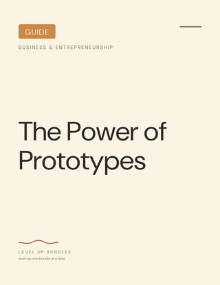 The Power of Prototypes - Guide
