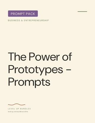 The Power of Prototypes - Prompts