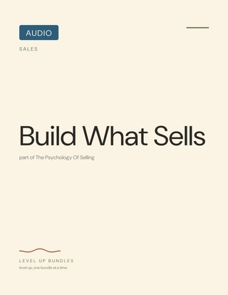 Build What Sells