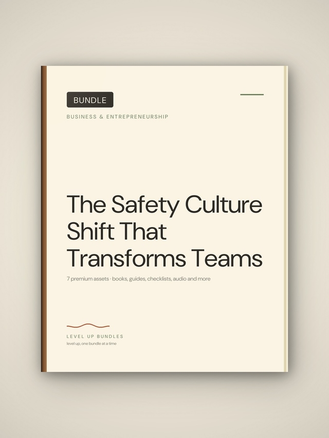 The Safety Culture Shift That Transforms Teams
