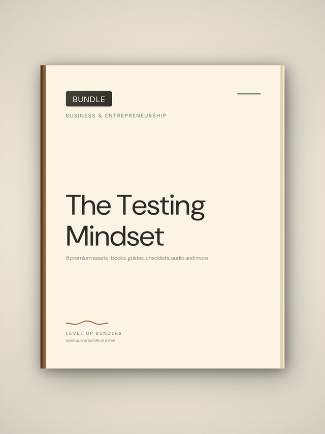 The Testing Mindset