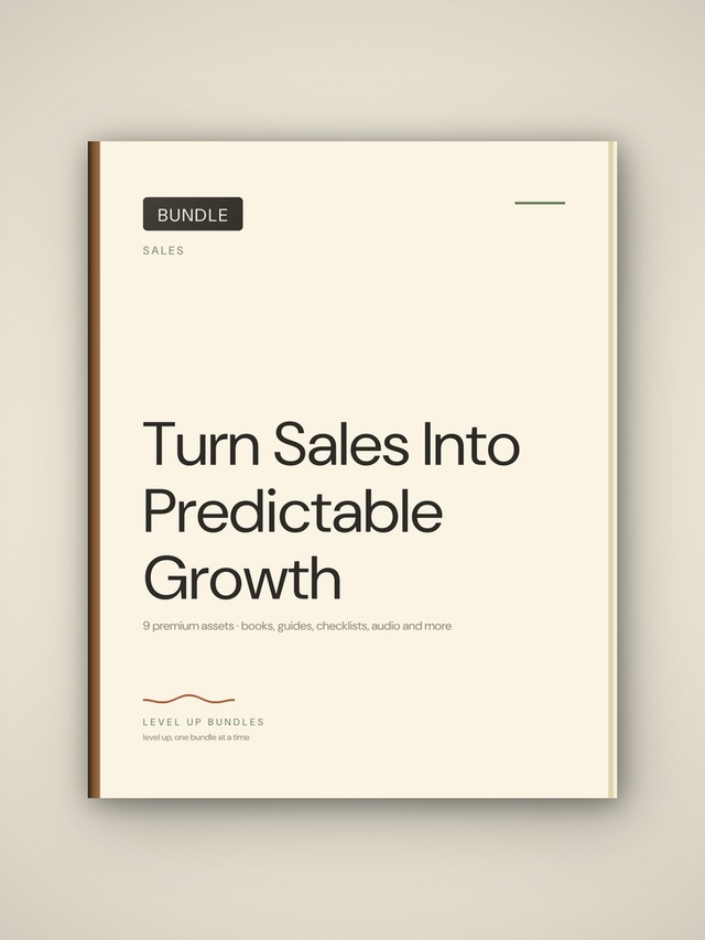 Turn Sales Into Predictable Growth