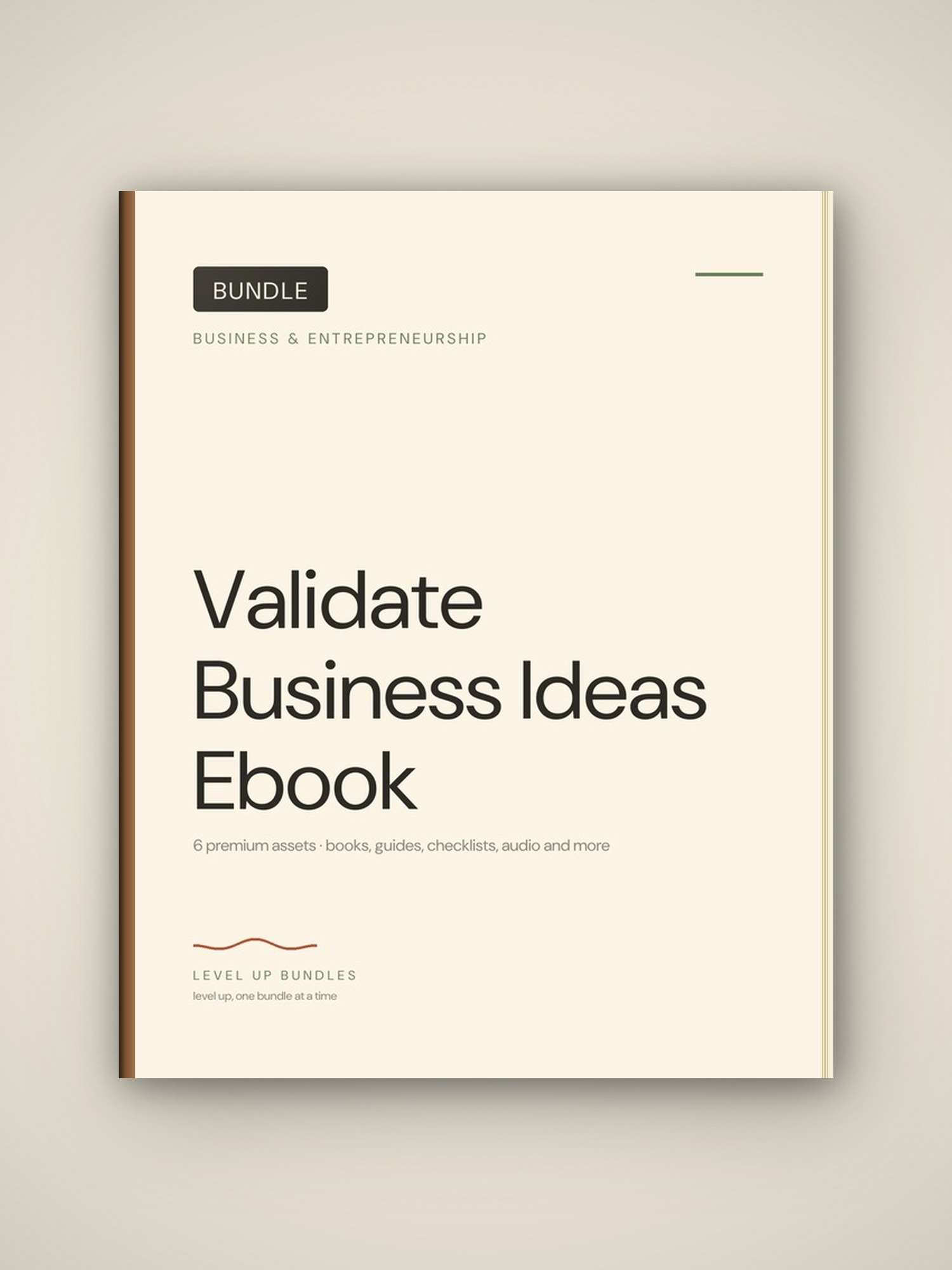 Validate Business Ideas Ebook