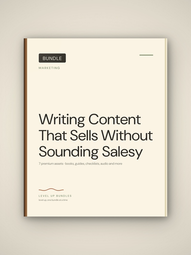 Writing Content That Sells Without Sounding Salesy