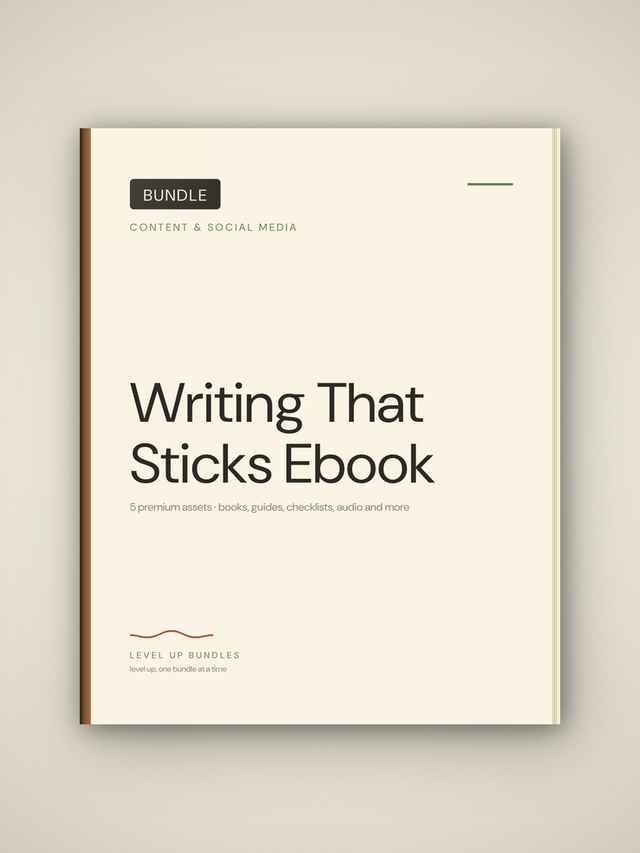 Writing That Sticks Ebook