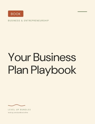 Your Business Plan Playbook - Ebook